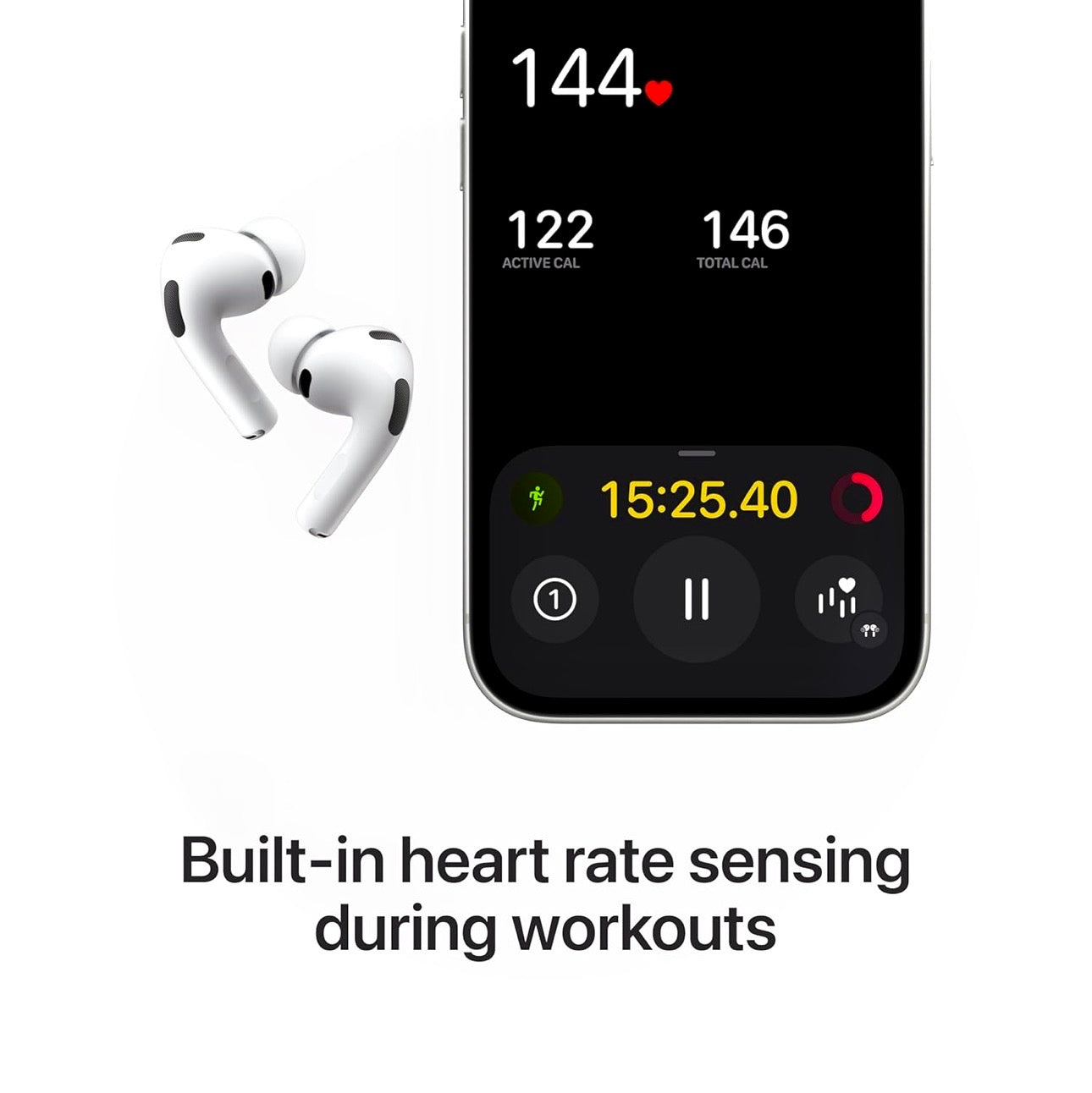Apple AirPods Pro 3 Wireless Earbuds with Active Noise Cancellation
