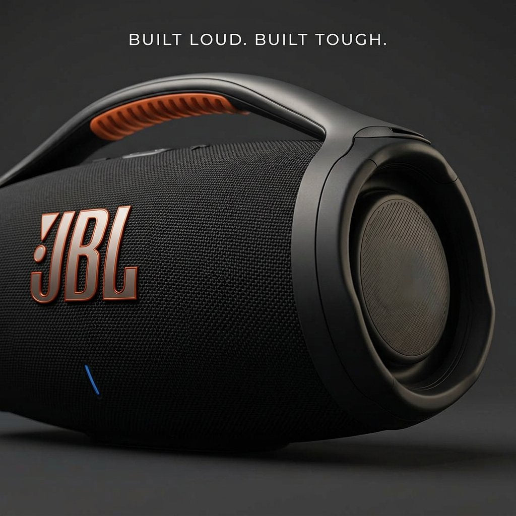 JBL Boombox 3 Waterproof Portable Bluetooth Speaker