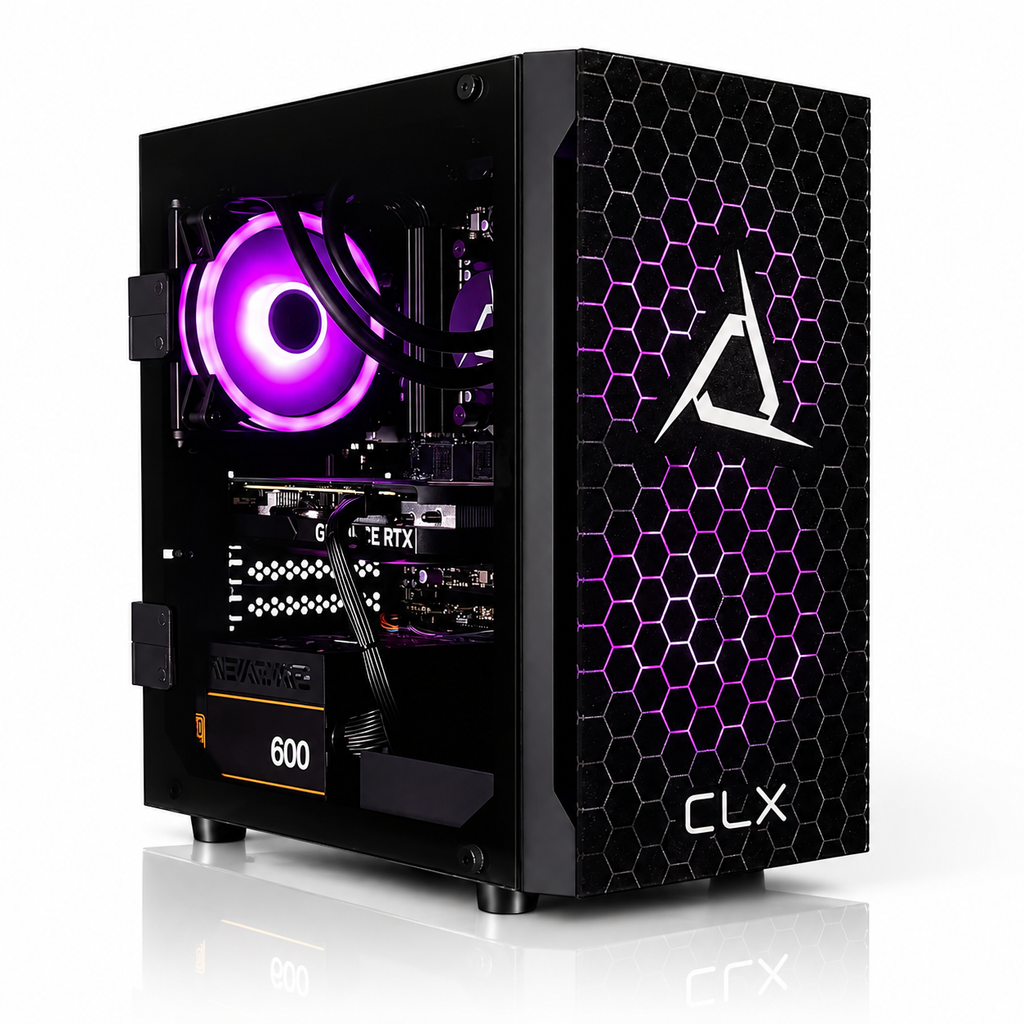 Gaming PC CLX RGB– Ryzen 7 • RTX 4060 • 32GB RAM • 1TB SSD