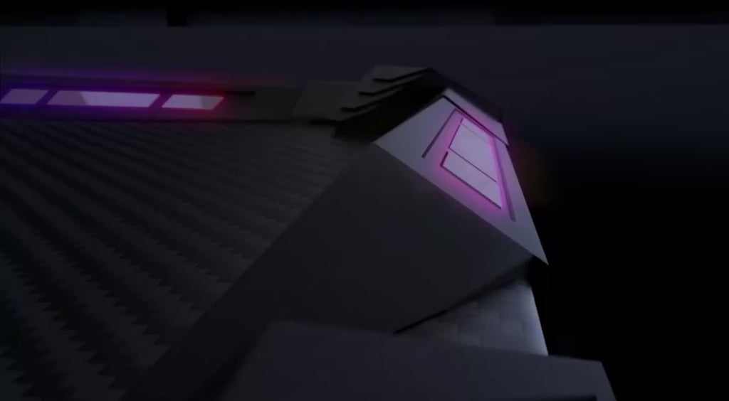 RGB Gaming Desk – Carbon Fiber Computer Desk with Accessories